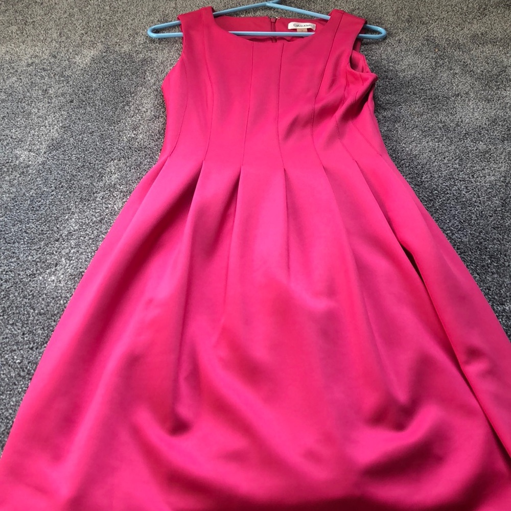 NWOT Calvin Klein pink dress